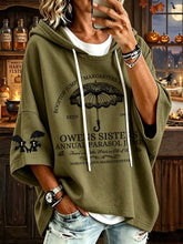 Women's Owens Sisters Apothecary Witch Print Hooded Sweatshirt