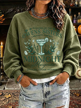 Women's Owens Sisters Apothecary Witch Print Casual Sweatshirt
